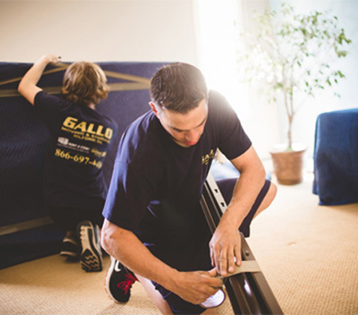 Medway movers packing furniture